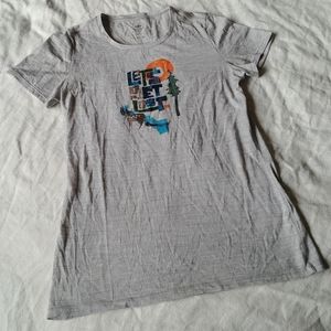 Ice Breaker 'Let's Get Lost' Wool T-Shirt Medium